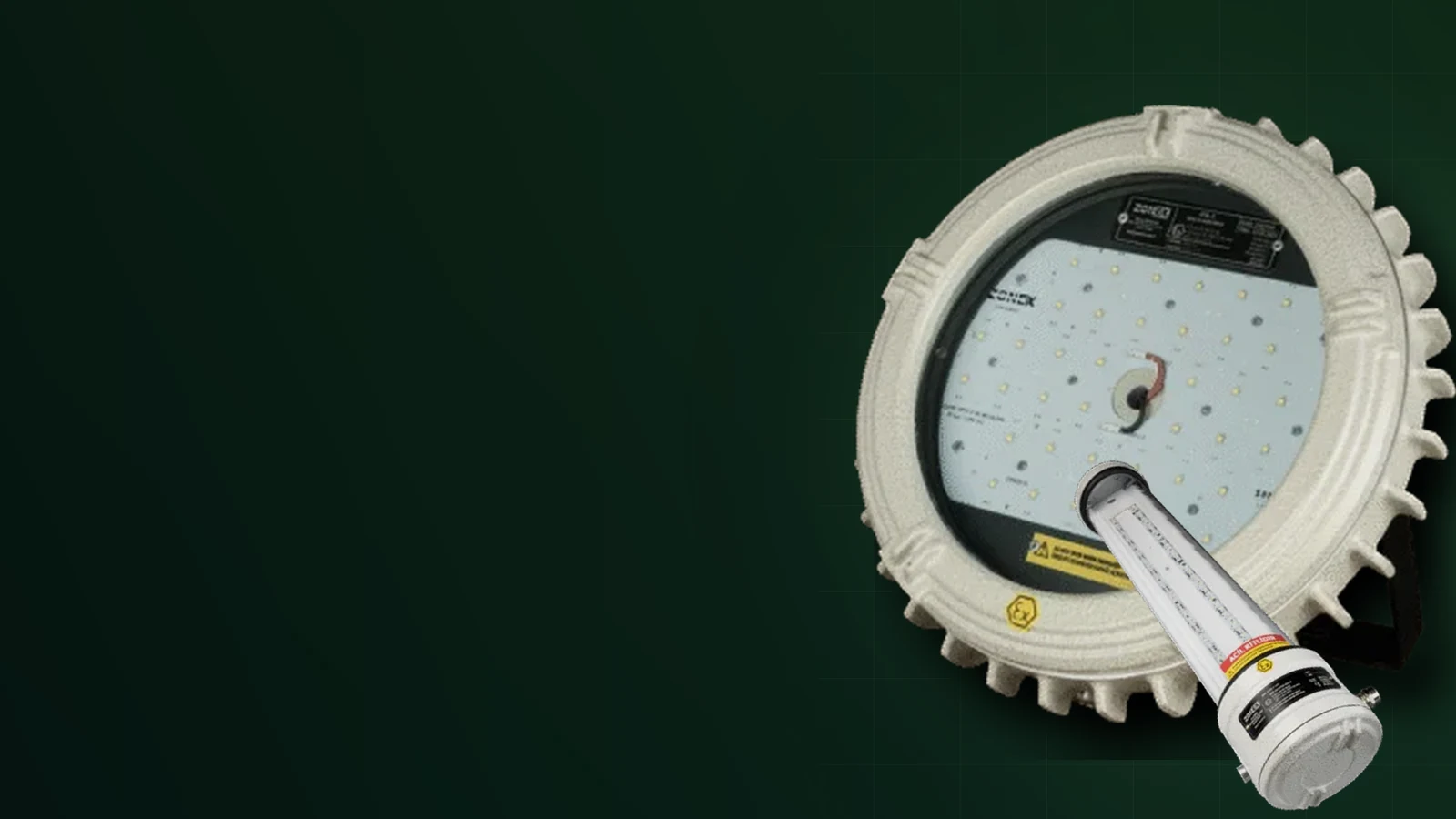 Exproof elektrik ekipmanları ve ATEX aydınlatma çözümleri