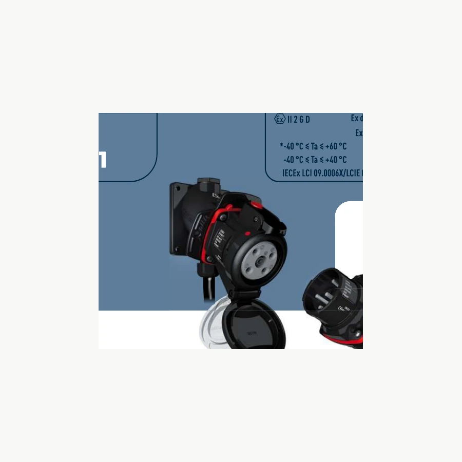 Marechal DXN3 GRP Exproof Fiş & Priz 32A Trifaze